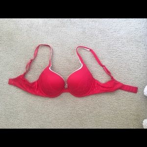 Victoria Secret red body by Victoria Bra 32C